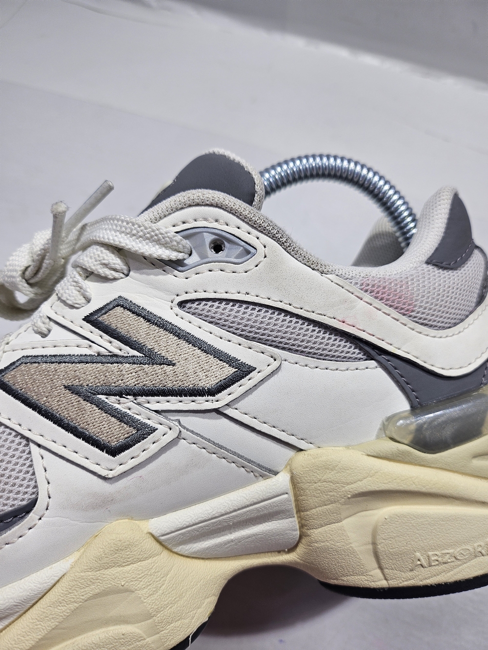 NEW BALANCE 9060 SEA SALT CASTLEROCK SNEAKERS WOMEN'S SIZE 5.5 - Picture 10 of 15